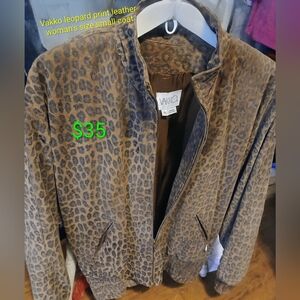 Vintage Leather VAKKO coat